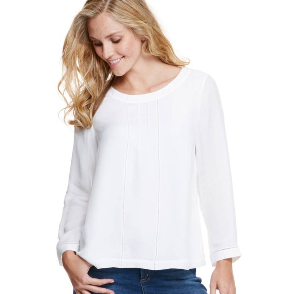 NWT Vineyard Vines Silk Blouse